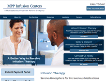 Tablet Screenshot of mppinfusion.com